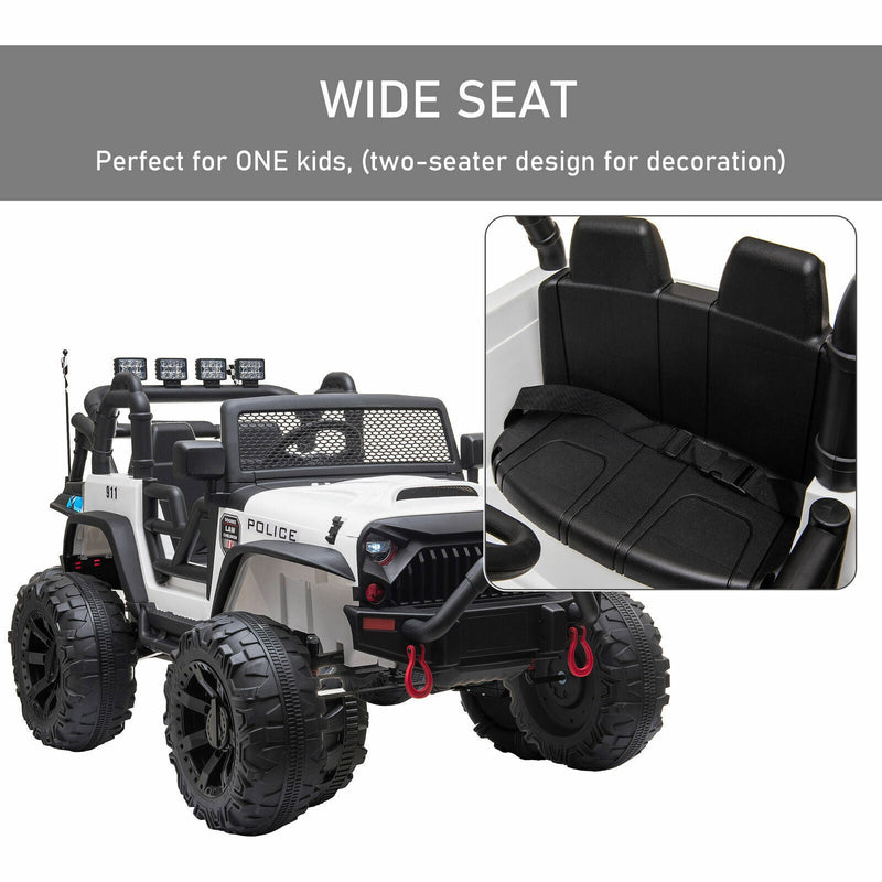 12V Electric Ride On Truck for Kids with Remote Control and Spacious Seat