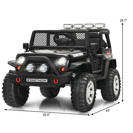 12V Electric Ride-On Truck for Kids with Remote Control - Battery Powered