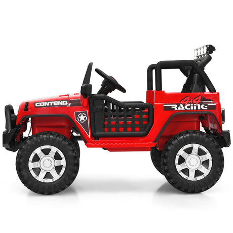 12V Electric Ride-On Truck for Kids with Remote Control - Battery Powered