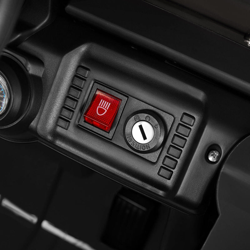 12V Electric Ride-On Truck for Kids with Storage, LED Lights, MP3 Player, and Remote Control