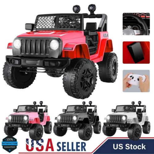 12V Electric Ride-On Truck/Toy Car with Remote Control - 2.4G for Kids