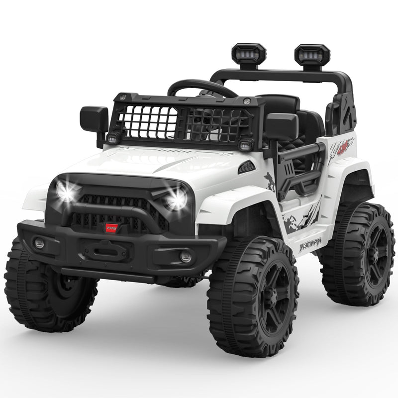 12V Electric Ride On Truck with Remote Control and LED Lights