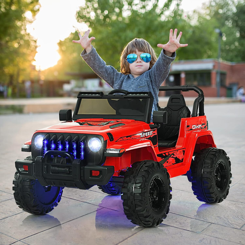 12V Electric Ride-On Truck with Remote Control for Kids
