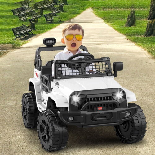 12V Electric Ride Truck with Remote Control and LED Lights