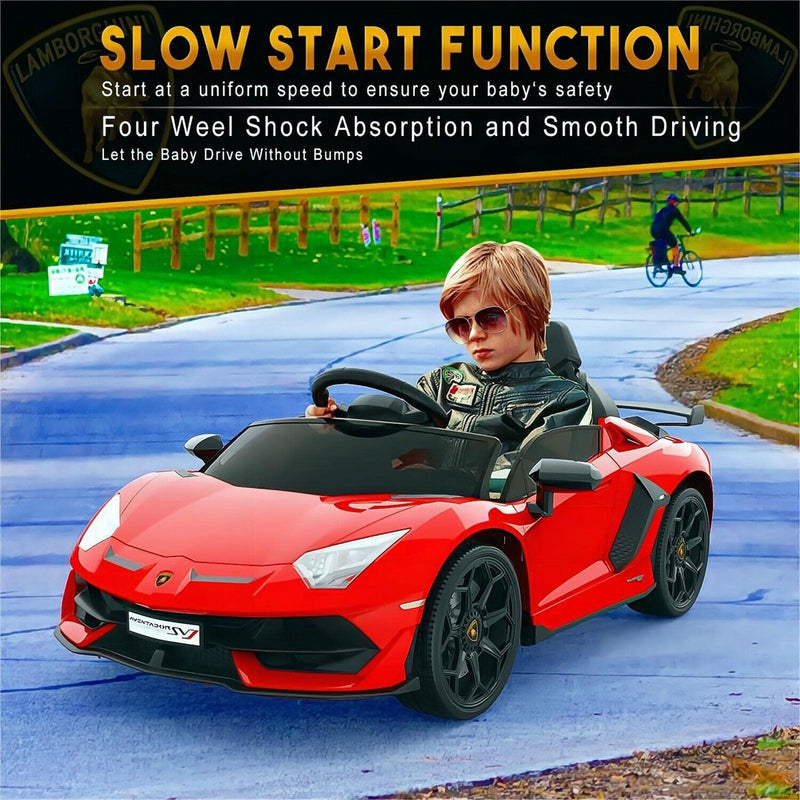 12V Electric Sports Car for Kids with Remote Control - Battery Powered Ride-On Vehicle