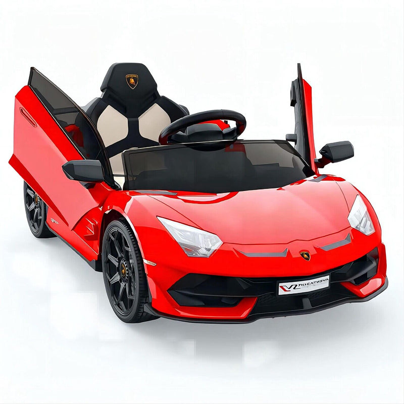 12V Electric Sports Car for Kids - Red Battery Powered Ride-On with Remote Control