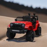 Electric Ride-On Truck for Kids with Remote Control, LED Lights, USB and MP3 Capabilities