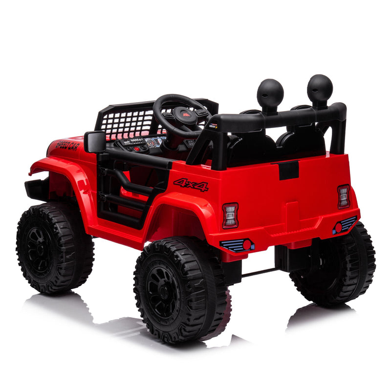 12V Electric Truck for Kids with Remote Control and LED Lights