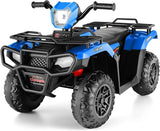 12V Electric Vehicle with High/Low Speed Treaded Tires and LED Lights