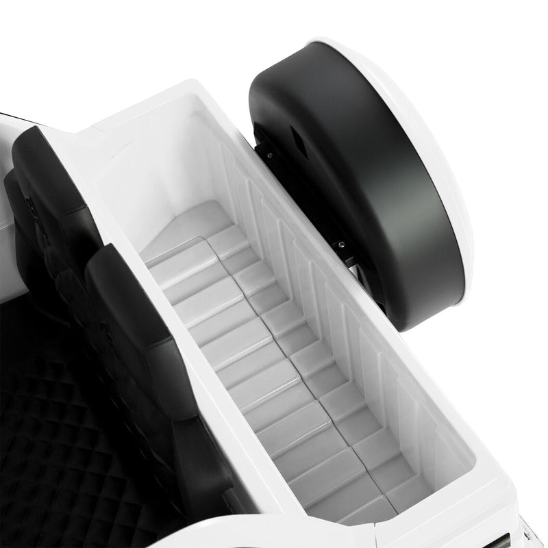 Mercedes-Benz 12V Kids Ride On Car with Music, LED Lights, Bluetooth, and Remote Control