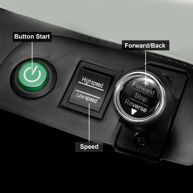 12V Green Electric Ride On Car for Kids with Remote Control - Inspired by Bentley Design