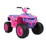 12V Kids ATV Car Ride-On Toy with Bluetooth Music & LED Lights