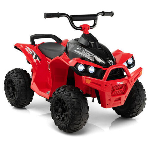 12V Kids ATV with Adjustable Speed and Comfortable Seat - Red