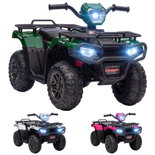 12V Kids ATV with Music, Headlights, and Forward/Backward Function - A Fun Ride for Young Adventurers!