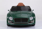 12V Kids Electric Ride on Car with Remote Control and LED Lights - Bentley Style Toy Gift