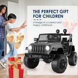 12V Kids Electric Ride On Jeep with Remote Control and 3 Speeds