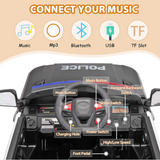 12V Kids Police SUV Ride On with 2.4Ghz Parental Control
