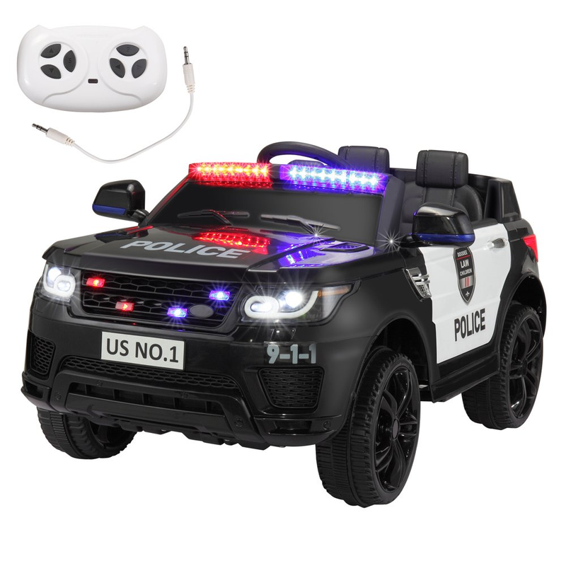 12V Kids Police SUV Ride On with 2.4Ghz Parental Control