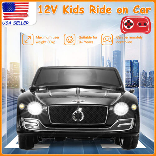 12V Kids Ride On Electric Car with Remote Control and MP3 Player - Perfect Gift for Children