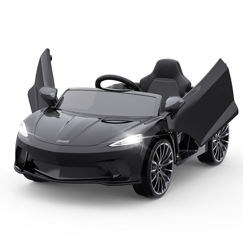 12V Kids Ride-On Sports Car with Hydraulic Doors and Seat Belt