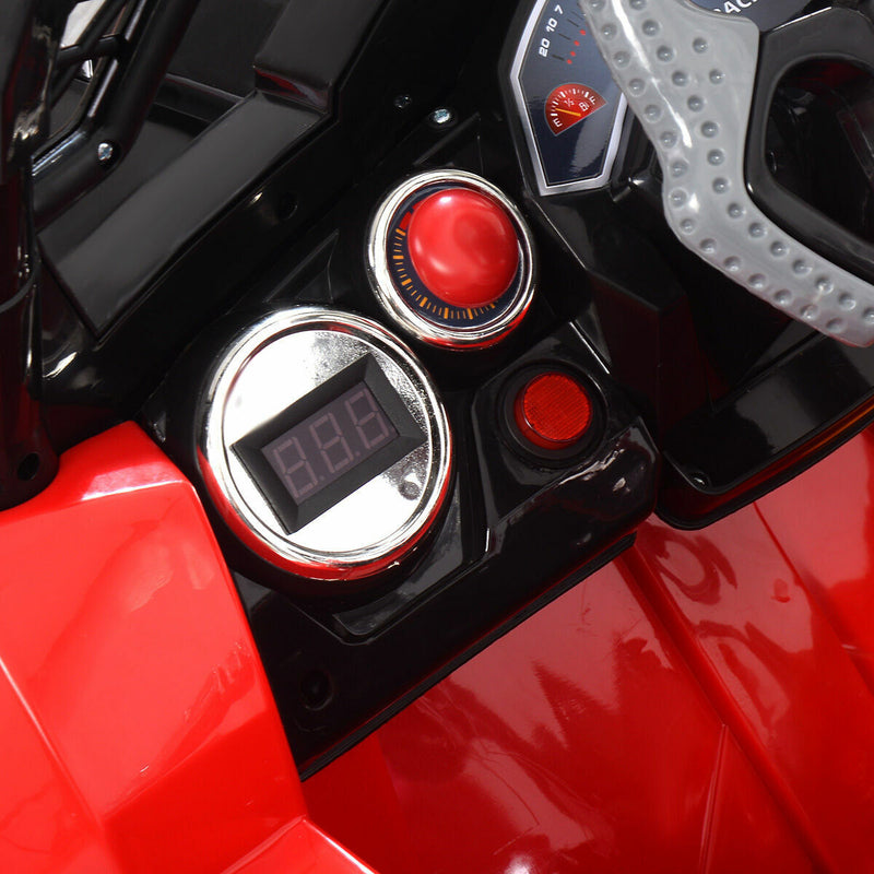 12V Kids Ride On Truck Car with MP3, RC Remote Control, LED Lights, and Music