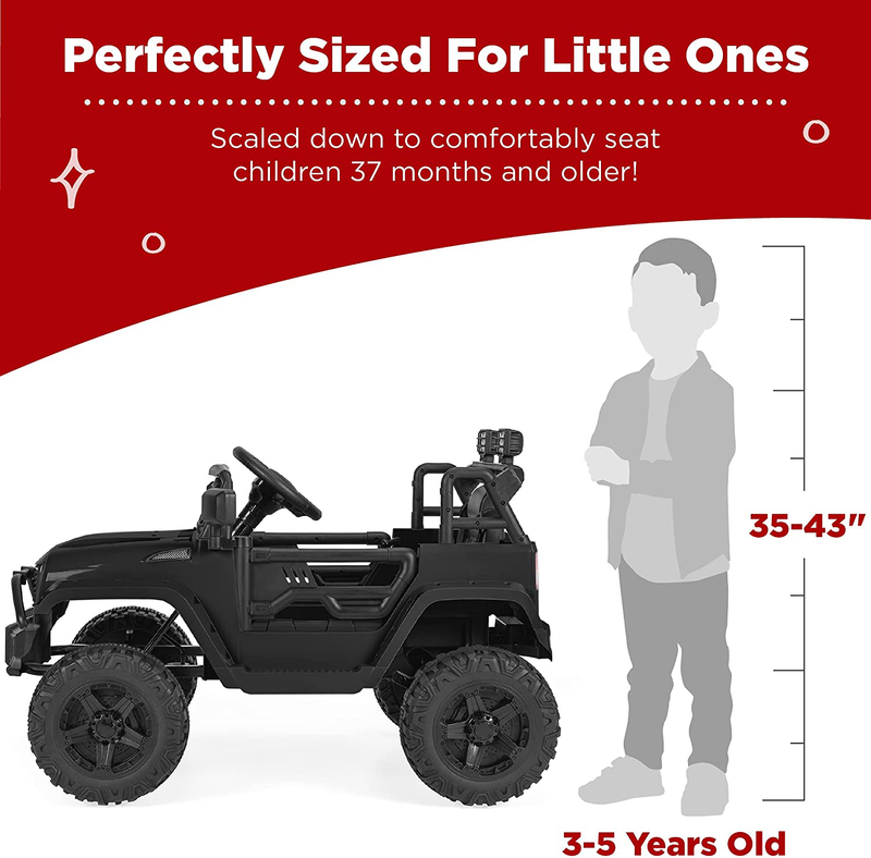 12V Kids Ride On Truck Car with Parent Remote Control - Experience the Thrill of Spring!