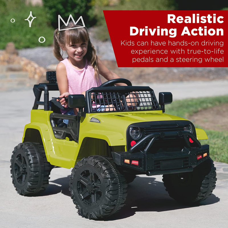12V Kids Ride On Truck Car with Parent Remote Control - The Perfect Choice for Fun and Adventure!