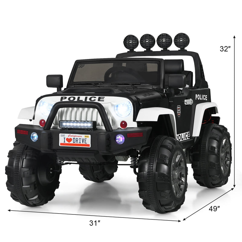 12V Kids Ride on Truck with 2.4GHz Remote Control - Electric Vehicle for Children