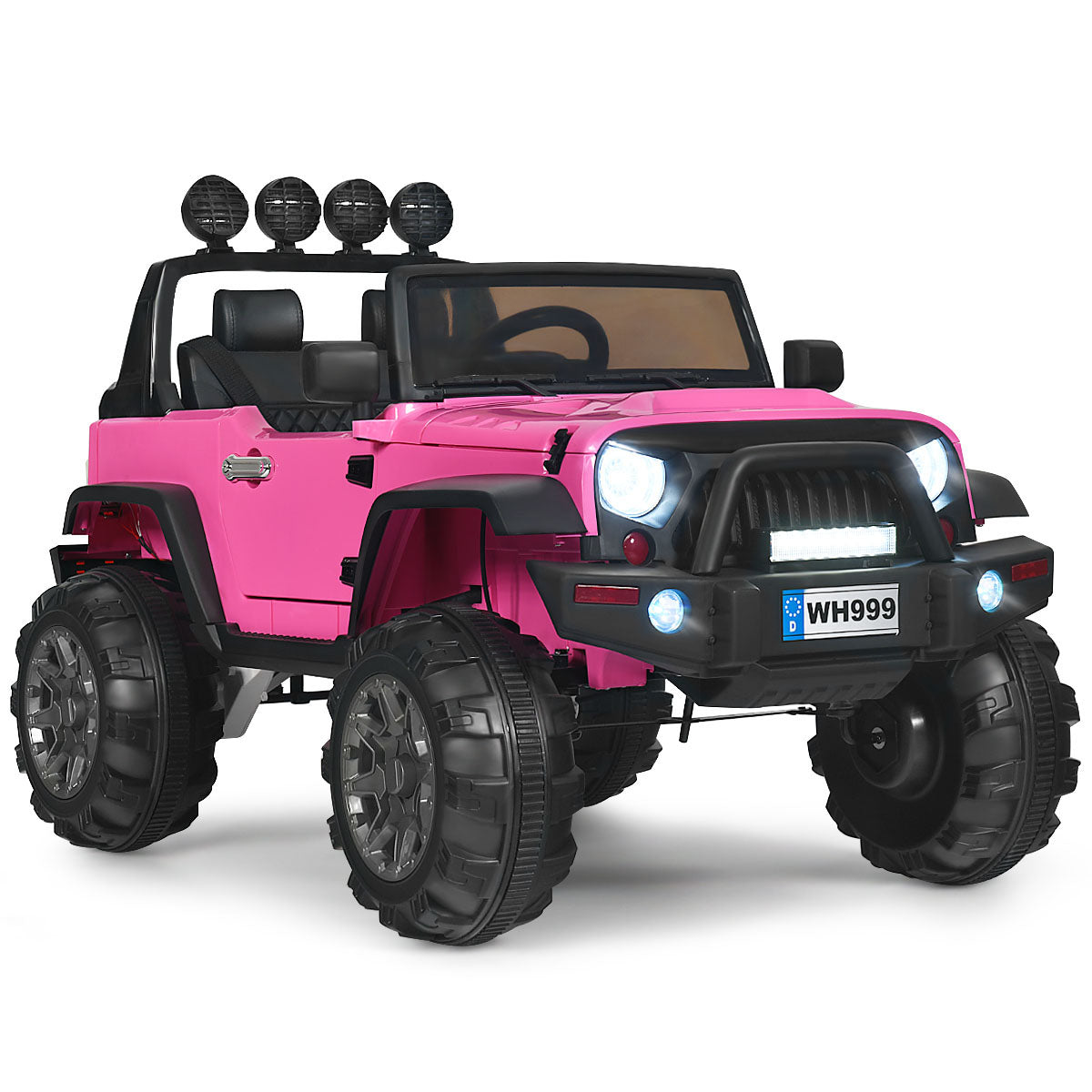 12V Kids Ride on Truck with 2.4GHz Remote Control - Electric Vehicle for Children