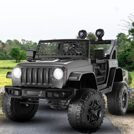 12V Kids Ride-On Truck with Parent Remote Control and Bluetooth Music Capability