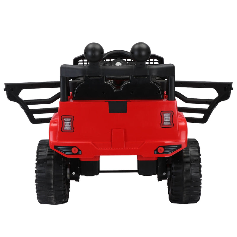 12V Kids Ride-on Truck with Remote Control and LED Lights