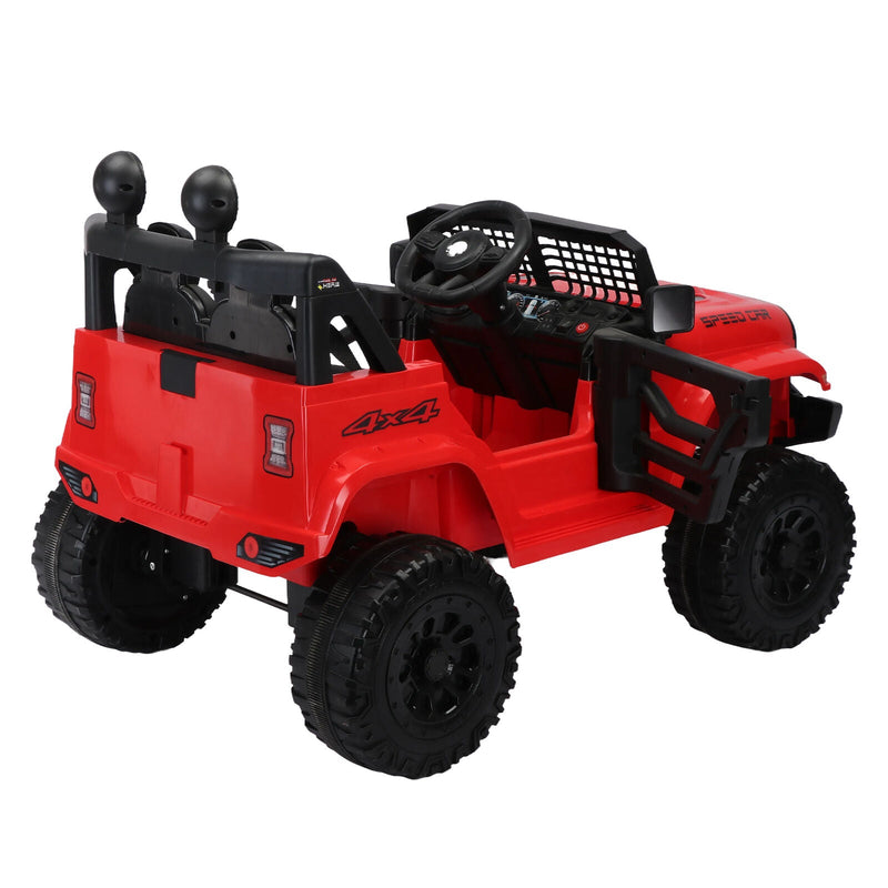 12V Kids Ride-on Truck with Remote Control and LED Lights