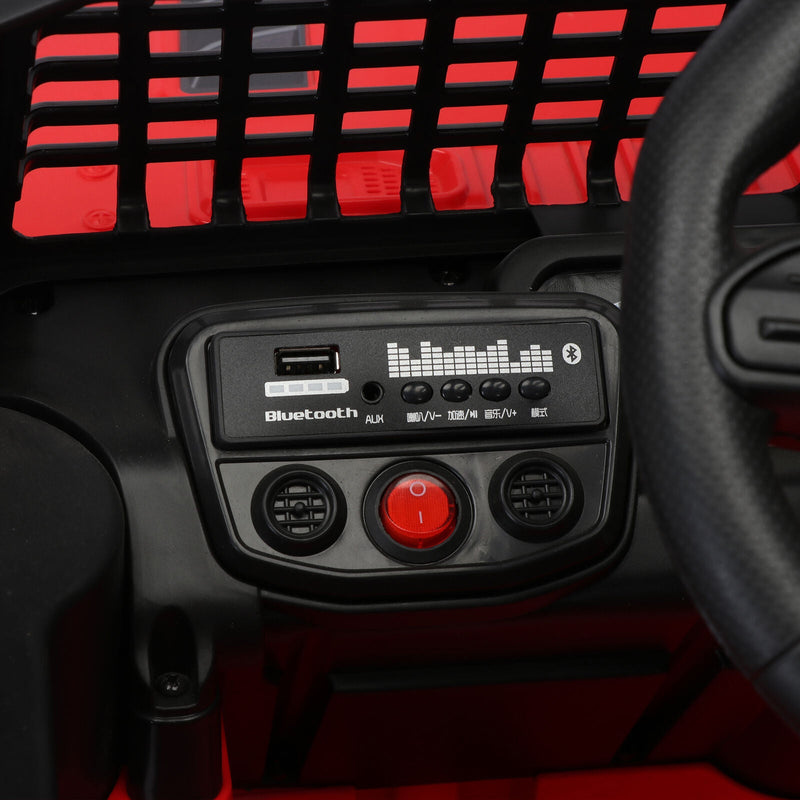 12V Kids Ride-on Truck with Remote Control and LED Lights