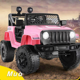 12V Kids Ride-On Truck with Remote Control, LED Lights, and 3 Speed Options