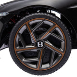 12V Licensed Bentley Bacalar Kids Ride on Car with Butterfly Doors in Black