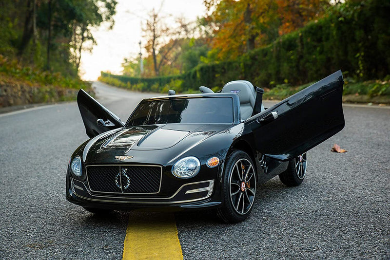 Licensed Bentley Style 12V Electric Ride On Car for Kids with Remote Control - Perfect Gift!
