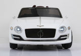 12V Licensed Bentley Style Electric Ride-On Car with LED Lights and Remote Control for Kids