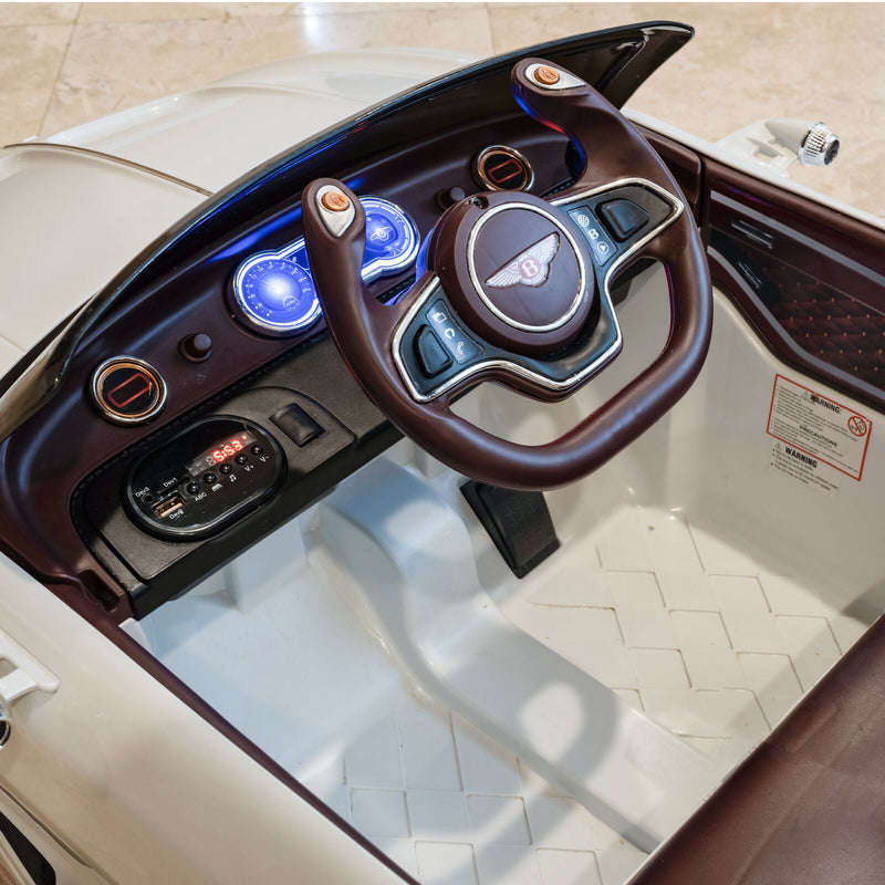 12V Licensed Bentley Style Kids Electric Ride On Car with 2.4G Remote Control