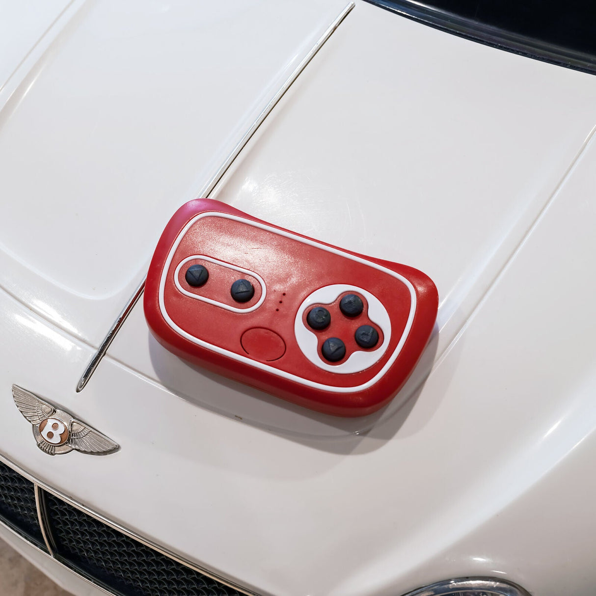 12V Electric Kids Ride-On Car with Remote Control, LED Lights, and MP3 Player - Bentley Style