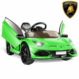 12V Licensed Lamborghini Aventador SVJ Electric Ride-On Car for Kids - Perfect Gift!