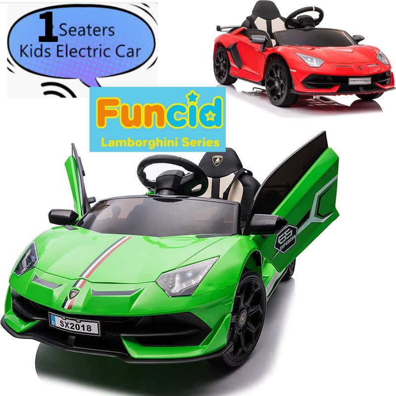 Electric Lamborghini Ride-On Car for Kids with Remote Control and MP3 Player - 12V, 2X35W - Perfect Gift for Children