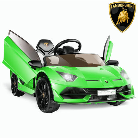 12V Licensed Lamborghini Electric Ride-On Sports Car for Kids with 7AH Battery