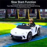 12V Licensed Lamborghini/McLaren Kids Ride On Car with Remote Control - Electric Gift for Children