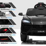 12V Licensed Lamborghini Ride On Car - Battery Powered Sports Car Toy for Kids