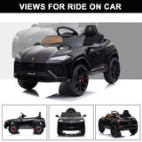 12V Licensed Lamborghini Ride On Car - Battery Powered Sports Car Toy for Kids