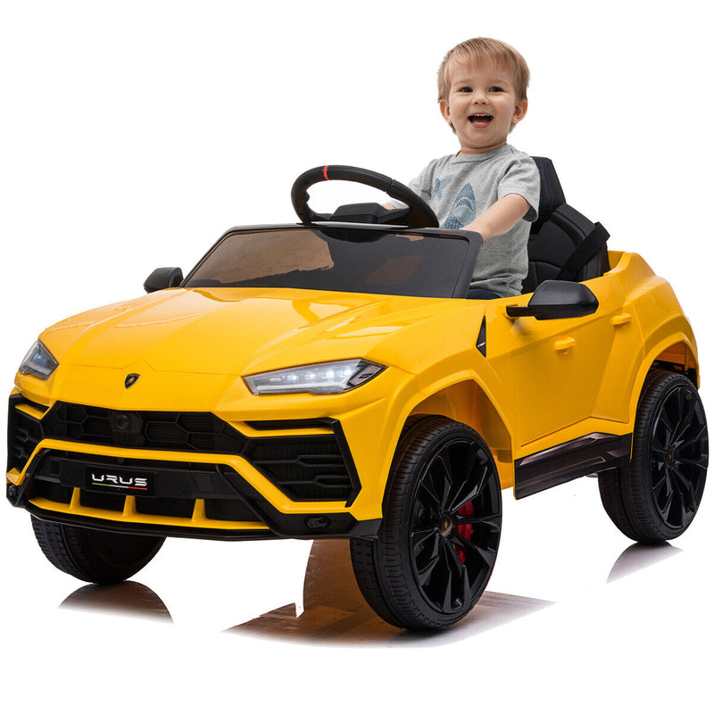 12V Licensed Lamborghini Ride On Car - Battery Powered Sports Car Toy for Kids