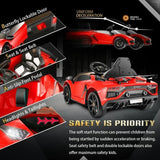 12V Licensed Lamborghini Ride on Car for Kids with Remote Control, MP3, AUX & USB??