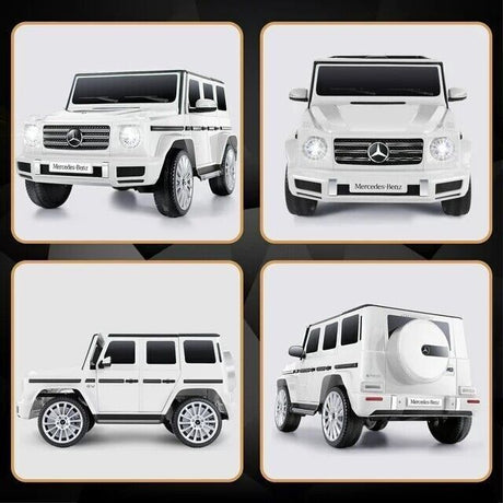 Licensed Mercedes Benz G500 Electric Ride-On Car for Kids with Remote Control - 12V