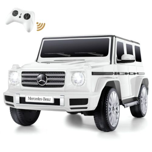 12V Licensed Mercedes-Benz G500 Electric Ride-On Car with Remote Control for Kids
