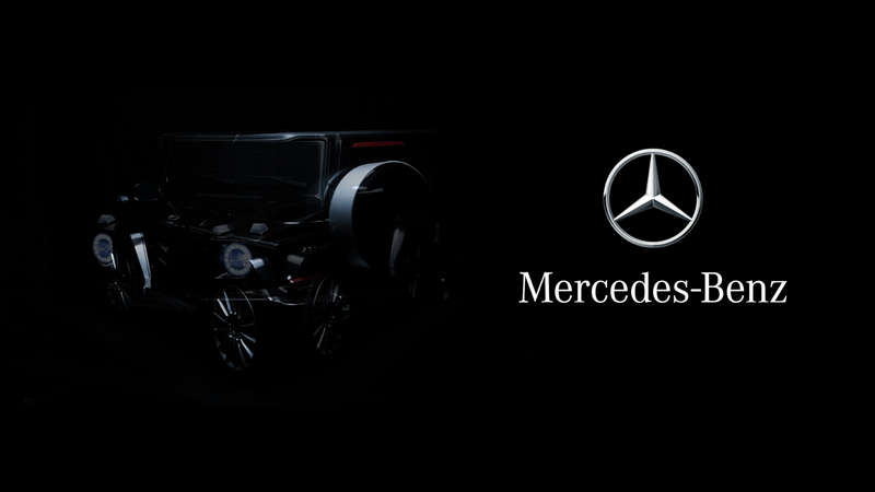 Licensed Mercedes Benz G500 4WD Electric Ride On Car for Kids with Remote Control and LED Lights - 12V